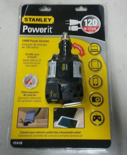 Stanley powerit 120 watt pca120, power inverter