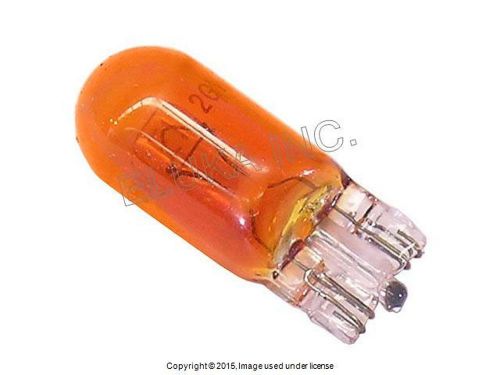 4 x bmw genuine bulb - courtesy light (yellow) (12v - 5w) e38 e39 e46 e53 e60 e6