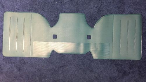 Nos 65 ford accessory factory rear floor mat fairlane galaxie turquoise