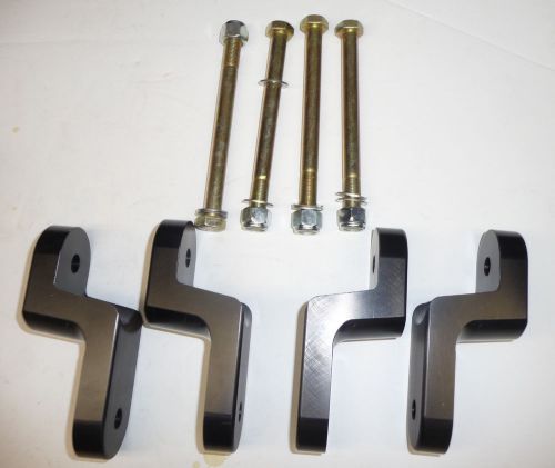 Detroit speed engineering billet aluminum offset shackles 040901 1967-69 camaro