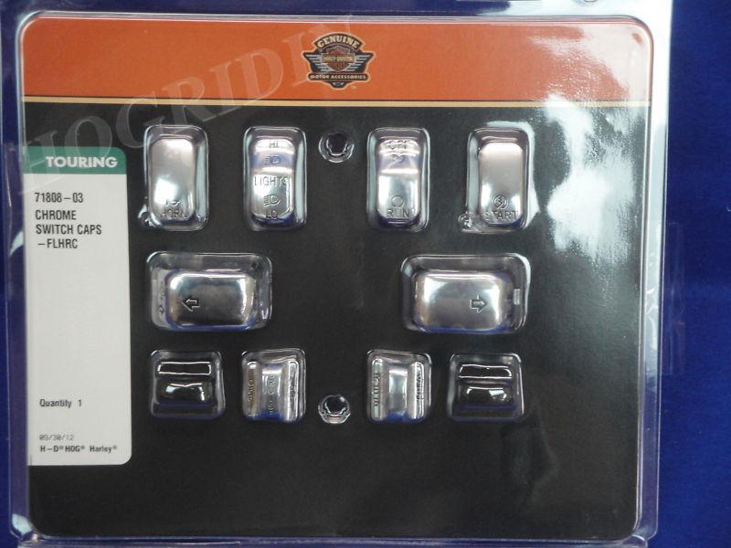 Purchase Harley touring hand controls switch housing button caps road