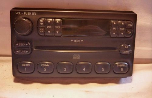 01 02 03 04 ford mustang explorer radio cd face plate 4l2t-18c815-ea cy8152201