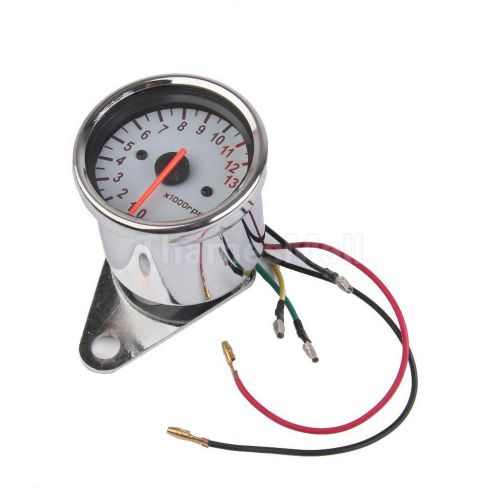 Purchase 13000RPM Motorcycle Tachometer Meter Gauge Dashboard RPM Shift