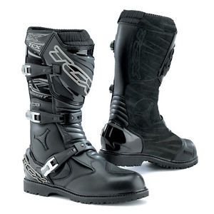 Tcx men x-desert gore-tex black adventure touring street motorcycle enduro boots