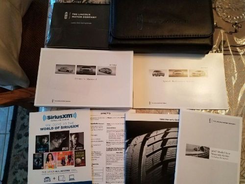 2017 lincoln mkz owners manual