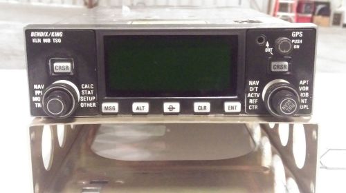 King kln90b ifr aproaches, bench tested w/papers / antenna / tray/ etc