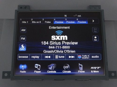 Screen 8.4 touch to uconnect-touch 8.4/re2 8.4 /rb5 charger  chrysler 300 dart