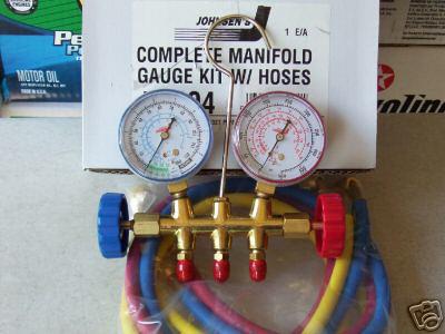 R12 / r22 / r502 refrigerant manifold gauge set