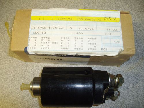 New oem omc volvo penta 3854194-2 starter solenoid 3854194