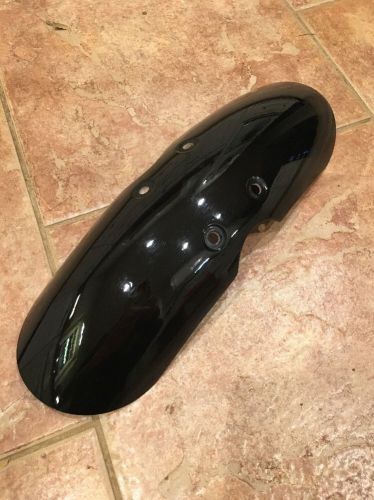 Black fiberglass triumph front fender  bonneville thruxton t100 scrambler
