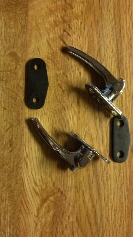 vintage kombi vw volkswagen bus transporter deluxe chrome safari window latches, US $49.99, image 3