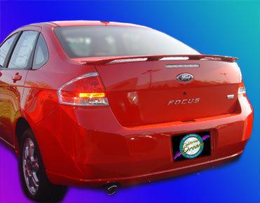 Painted ford focus 2dr/4dr factory style i spoiler 2008-2011