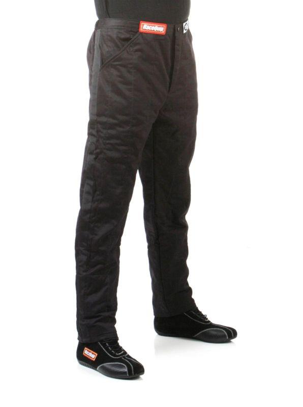 Racequip 122007 120 series men's 2x-large pyrovatex sfi-5 black pants -