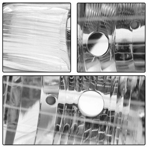 For 1999-2002 Chevy Silverado Headlights 00-06 Tahoe Suburban Headlamps 4Pcs, US $60.00, image 3