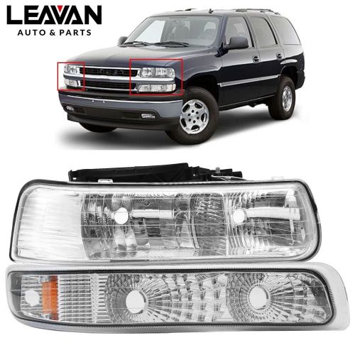 For 1999-2002 Chevy Silverado Headlights 00-06 Tahoe Suburban Headlamps 4Pcs, US $60.00, image 12