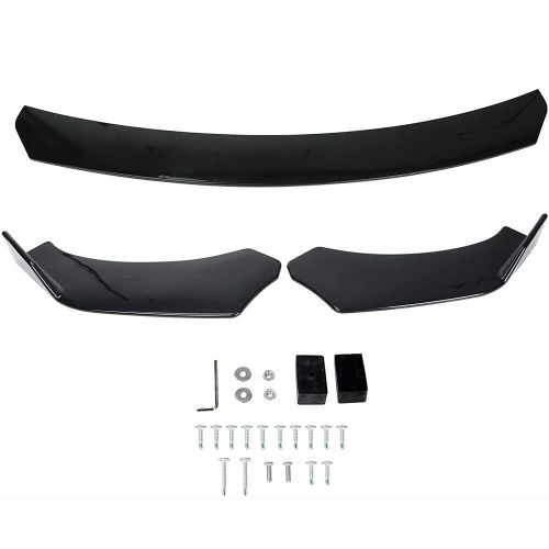 For Mercedes Benz C63 C43 Front Bumper Lip Spoiler Splitter Body Kits Strut Rods, US $65.45, image 10