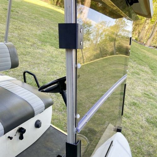 Smoke Tinted Windshield Folding For Yamaha G14 G16 G19 1995-2003 Golf Cart Part, US $117.41, image 3