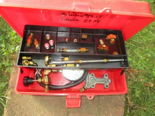 Mercruiser Hydraulic Pump Test Gauge 91-52915A3 Power trim Brass Kit w case, US $125.00, image 4