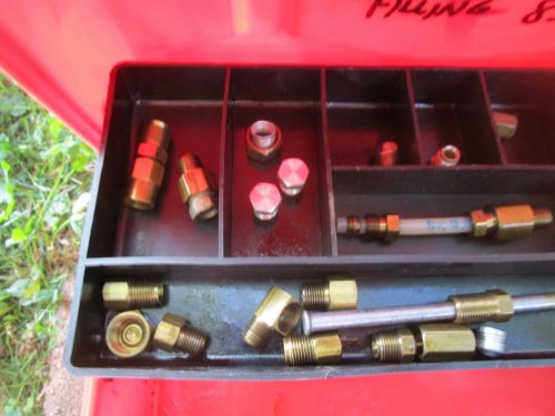 Mercruiser Hydraulic Pump Test Gauge 91-52915A3 Power trim Brass Kit w case, US $125.00, image 13