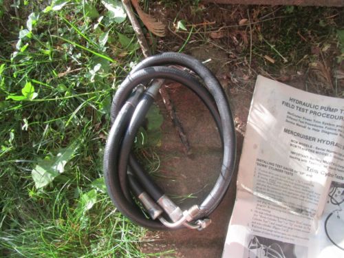 Mercruiser Hydraulic Pump Test Gauge 91-52915A3 Power trim Brass Kit w case, US $125.00, image 20