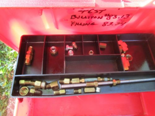 Mercruiser Hydraulic Pump Test Gauge 91-52915A3 Power trim Brass Kit w case, US $125.00, image 21