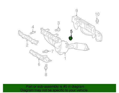Genuine Ford Mnfd W/Converter Nut W703662-S403, US $1.15, image 2