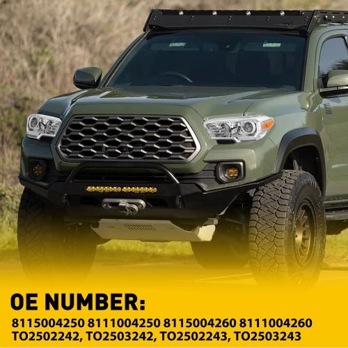 For 16-22 Toyota Tacoma Headlights LH+RH 2SET Projector Headlamps Chrome Housing, US $129.99, image 9