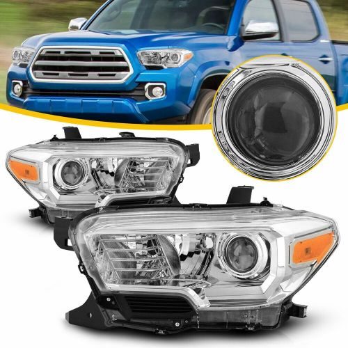 For 16-22 Toyota Tacoma Headlights LH+RH 2SET Projector Headlamps Chrome Housing, US $129.99, image 12
