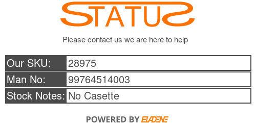 Porsche 911 997 boxster cayman 987 cayenne cd changer cdc-4 cdc4 99764514003