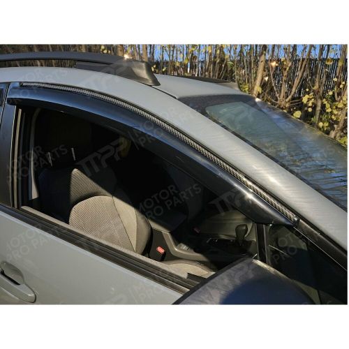 Fits 2021-2024 Toyota Venza Carbon Print Trim Sun Guards Window Visor Rain Vent, US $54.88, image 3
