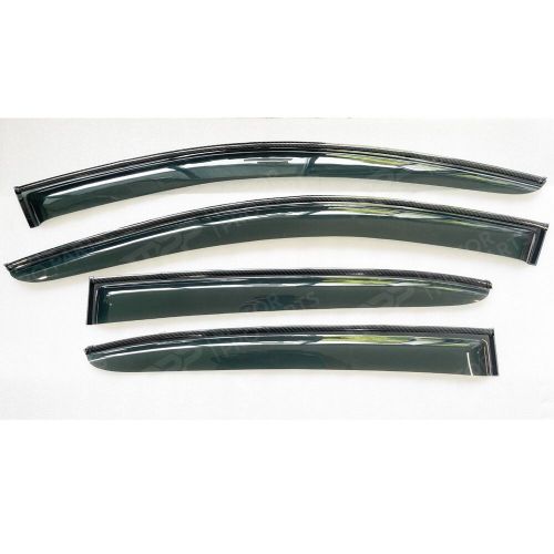 Fits 2021-2024 Toyota Venza Carbon Print Trim Sun Guards Window Visor Rain Vent, US $54.88, image 6