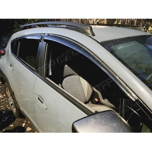 Fits 2021-2024 Toyota Venza Carbon Print Trim Sun Guards Window Visor Rain Vent, US $54.88, image 8