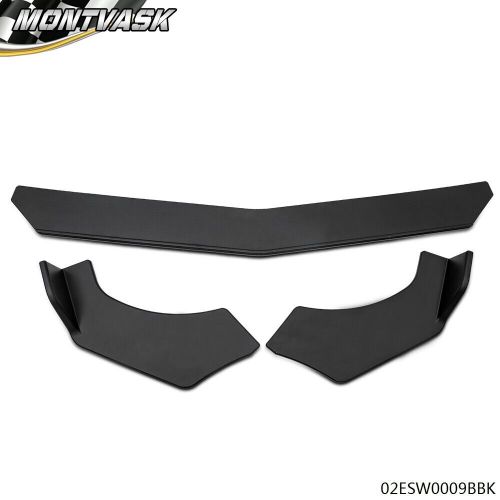 Fit For GMC Honda Civic BMW Benz Universal Front Bumper Lip Chin Spoiler, US $35.92, image 12