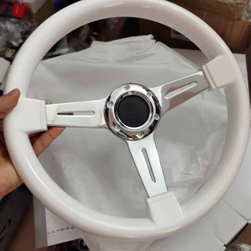 14" 350mm horn button steering wheel for polaris slingshot without adapter pro