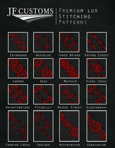 DARK RED LUX-STITCH LEATHER HANDBRAKE GAITOR PLASTIC FRAMES FOR BMW E46 99-05, US $122.35, image 2