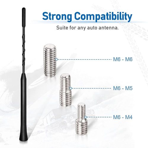 24 cm roof antenna short rod antenna for Opel Astra M6 internal thread roof antenna-, US $, image 3