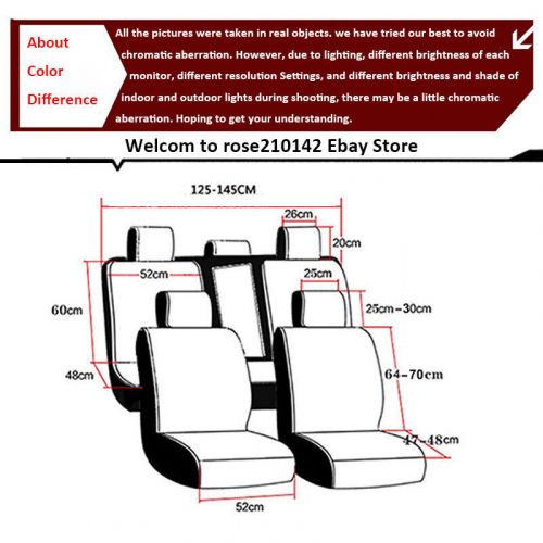 For audi car seat covers full set front&amp;back cushion pu leather waterproof