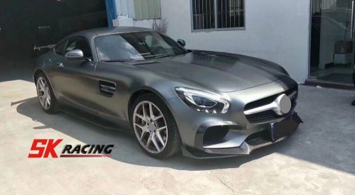 Carbon Fiber SideSkirts Side Step Lip Fits Mercedes Benz AMG GT GTS 2016-2017, US $775.00, image 5