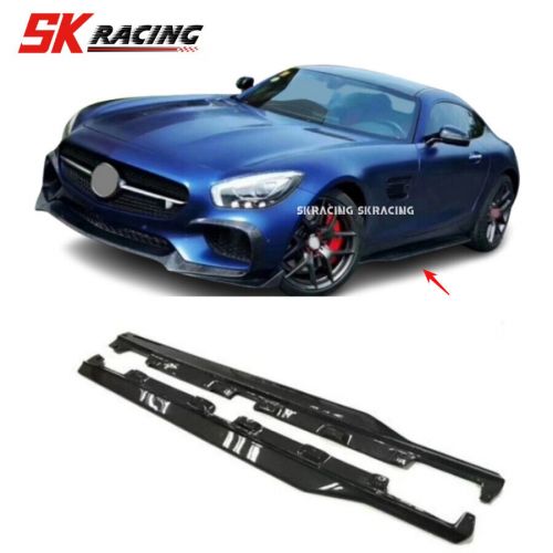 Carbon Fiber SideSkirts Side Step Lip Fits Mercedes Benz AMG GT GTS 2016-2017, US $775.00, image 15