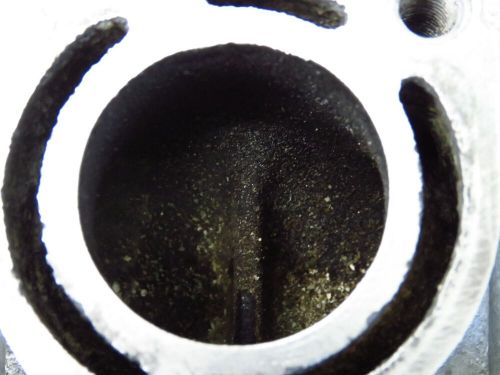 Kawasaki 650sx SILVER! Exhaust Manifold 650 X2 Ts SC SX head pipe mount DIVERTED, US $99.00, image 2