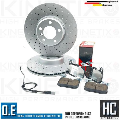 FOR BMW M135i M140i M235i M240i UPGRADE FRONT BRAKE DISCS BREMBO XTRA PADS WIRE, US $, image 8