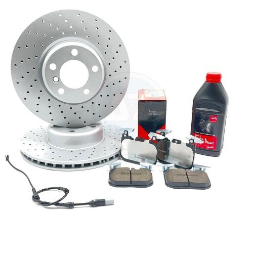 FOR BMW M135i M140i M235i M240i UPGRADE FRONT BRAKE DISCS BREMBO XTRA PADS WIRE, US $, image 13