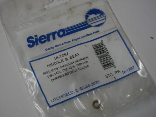 Sierra Marine 18-7057 Needle and Seat Fits Force Chrysler F010790 Mercury, US $12.99, image 5
