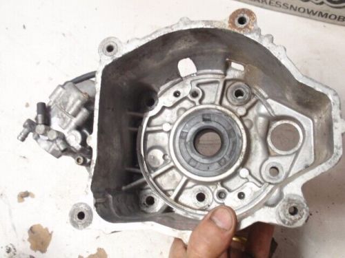 1981 yamaha srx 440 snowmobile engine mag housing water oil pump