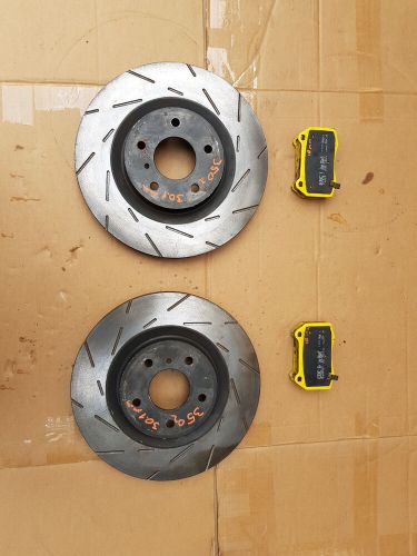 NISSAN 350Z FRONT EBC BRAKE DISCS AND EBC YELLOW PADS, US $157.50, image 7