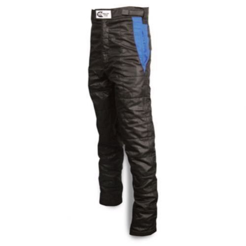 Impact Racing 23319506 Driving Pants Racer2020 Black/Blue SFI 3.2A/5 Men's Large, US $359.95, image 2