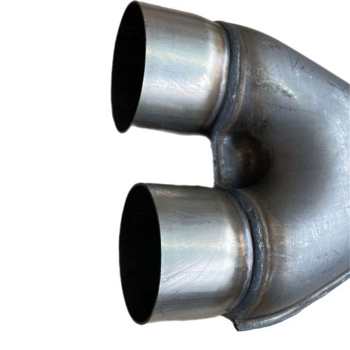3" EXHAUST Y PIPE PIECE STAINLESS STEEL EXHAUST Y-PIPE PIECE ADAPTER CONNECTOR, US $, image 3
