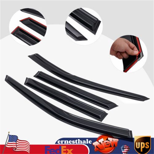 4pcs Window Guards Vent Visor Sun Rain Shade For 2015-2018 2019 Subaru Outback!!, US $28.98, image 18