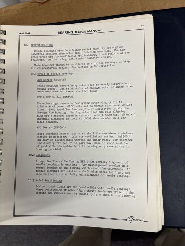 Grumman Bearing Design Manual 1969, US $39.99, image 3