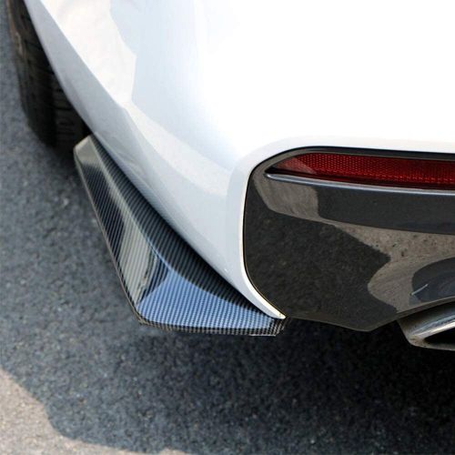 Carbon Fiber Rear Bumper Spoiler 5 Fins +Rear Canard Diffuser For Nissan Maxima, US $65.11, image 3